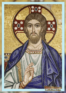 Christus Pantocrator mosaic